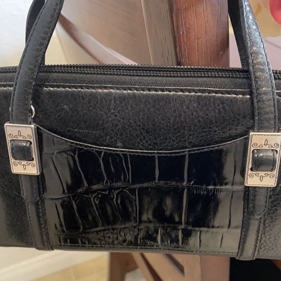 Brighton Bags Brighton Vintage Black Leather Organizer Purse Poshmark